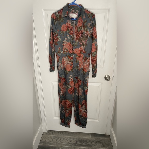 Anthropologie Fiona Utility Jumpsuit - Picture 2 of 3